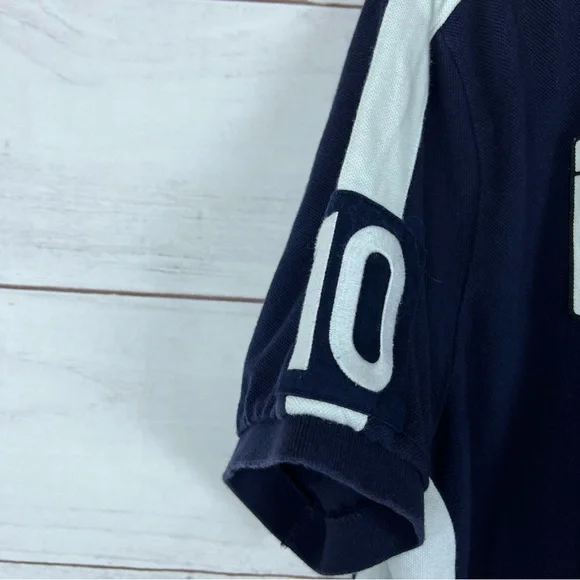 Polo Ralph Lauren Men’s USA #10 Big Pony Flag Cotton Shirt XL Custom Fit - Picture 5 of 11